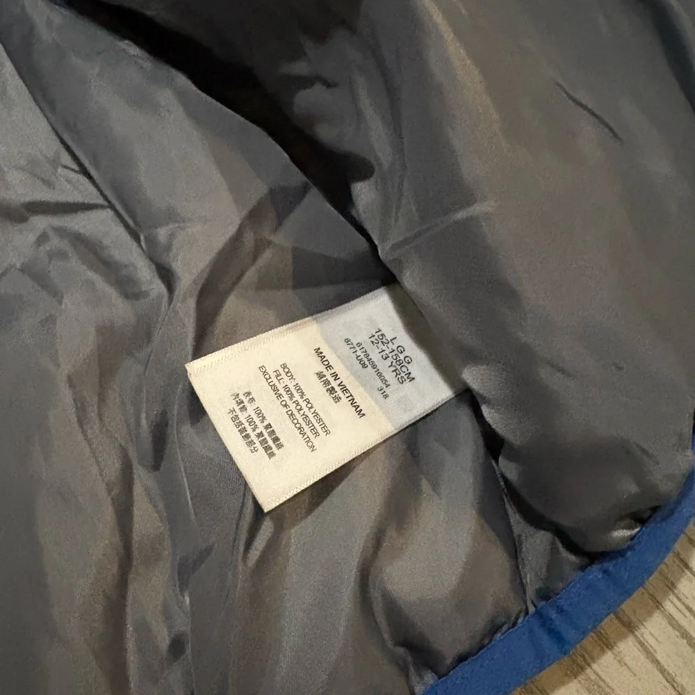 Levi's Kids' Colorblock Hooded Puffer Jacket Size 12/13